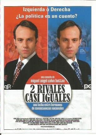 Miniposter 0158: 2 rivales casi iguakes