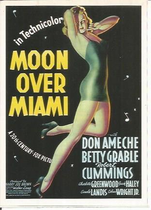 Miniposter 0199: Moon over Miami