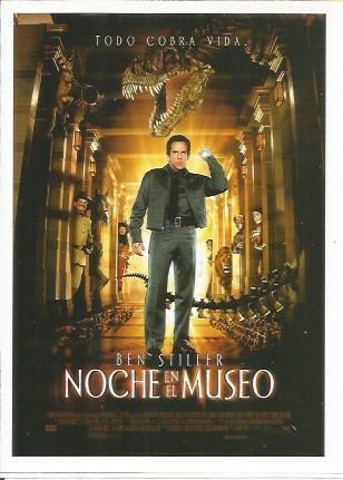 Miniposter 0049: Noche en el museo