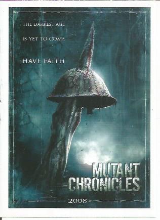 Miniposter 0050: The mutant chronicles