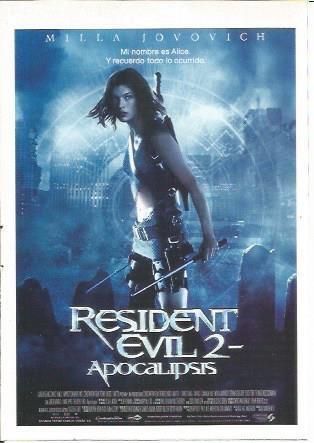 Miniposter 0020: Resident Evil Apocalypse