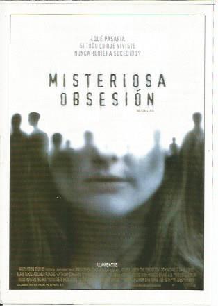 Miniposter 0023: Misteriosa obsesion