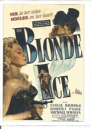 Miniposter 0255: Blonde Ice