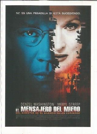 Miniposter 0392: El mensajero del miedo