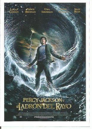 Miniposter 0491: Percy Jackson y el ladron del rayo