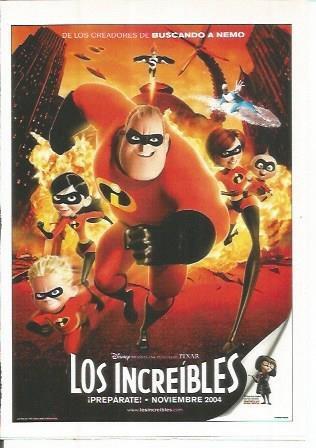 Miniposter 0373: Los increibles