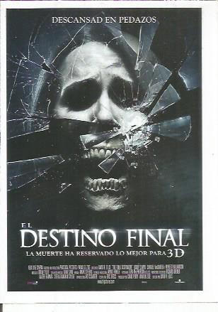 Miniposter 0338: El destino final 3D