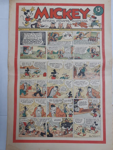 Mickey revista infantil ilustrada numero 009 (1935)