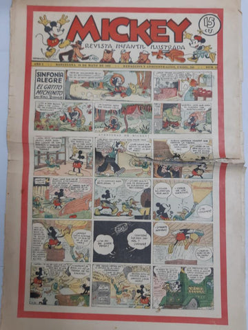 Mickey revista infantil ilustrada numero 011 (1935)