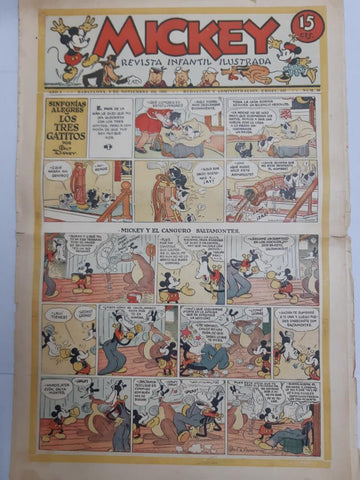 Mickey revista infantil ilustrada numero 036 (1935)