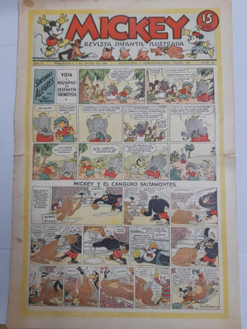 Mickey revista infantil ilustrada numero 044 (1936)