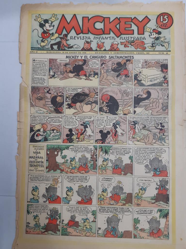 Mickey revista infantil ilustrada numero 046 (1936)