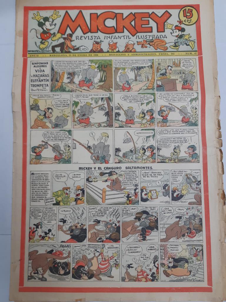 Mickey revista infantil ilustrada numero 047 (1936)