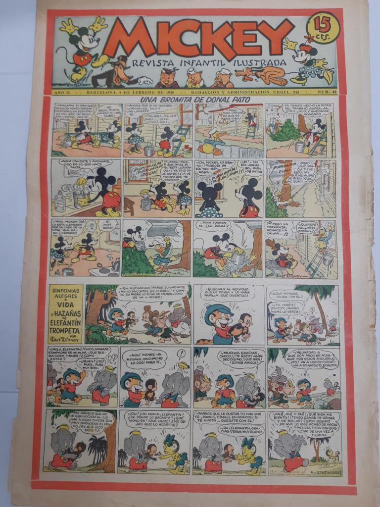 Mickey revista infantil ilustrada numero 049 (1936)