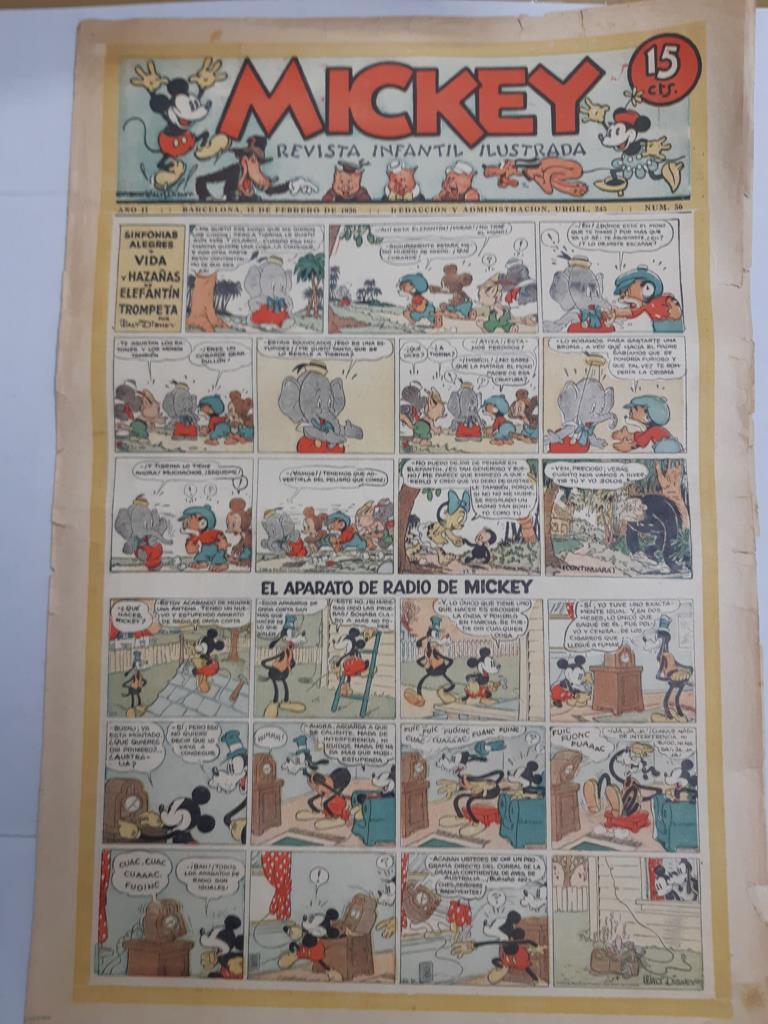 Mickey revista infantil ilustrada numero 050 (1936)