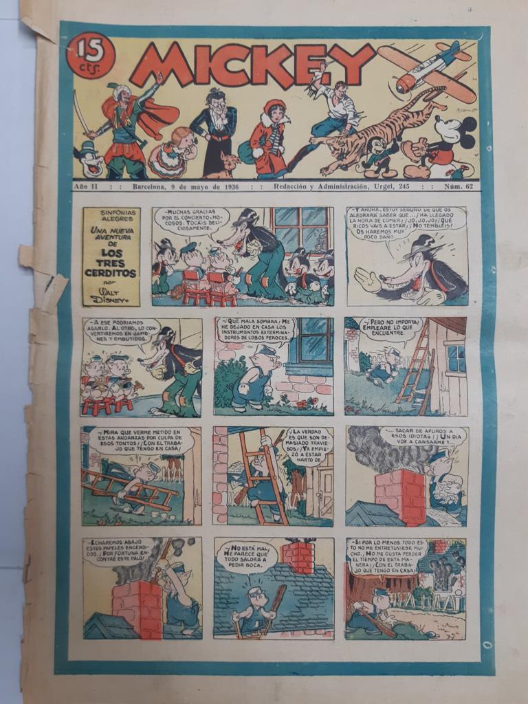 Mickey revista infantil ilustrada numero 062 (1936)