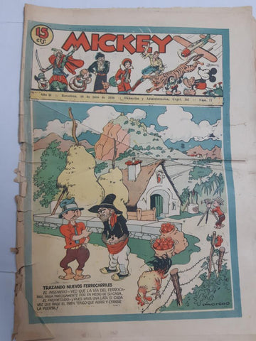 Mickey revista infantil ilustrada numero 072 (1936)