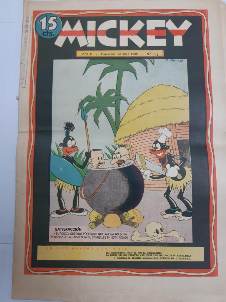 Mickey revista infantil ilustrada numero 073 (1936)