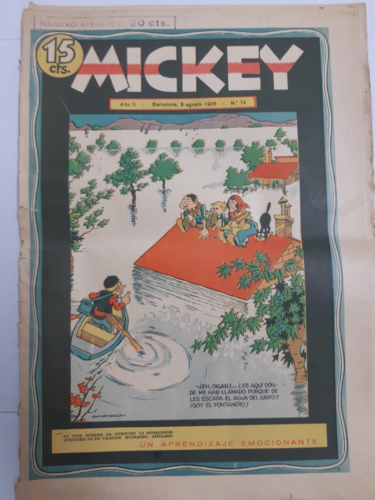 Mickey revista infantil ilustrada numero 074 (1936)