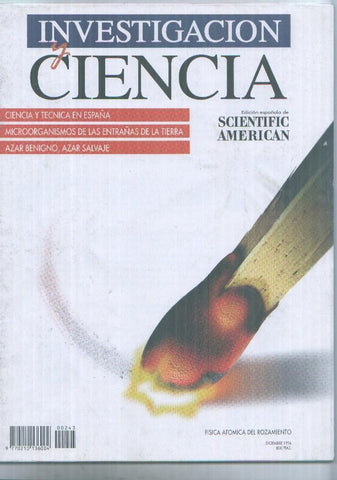Investigacion y Ciencia numero 243: Ciencia y tecnica en españa