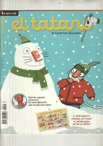 revista: El Tatano num 85 Suplement del Cavall fort + Joc de l'oca del Mixu Mixu