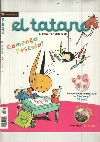 revista: El Tatano num 93 Suplement del Cavall fort