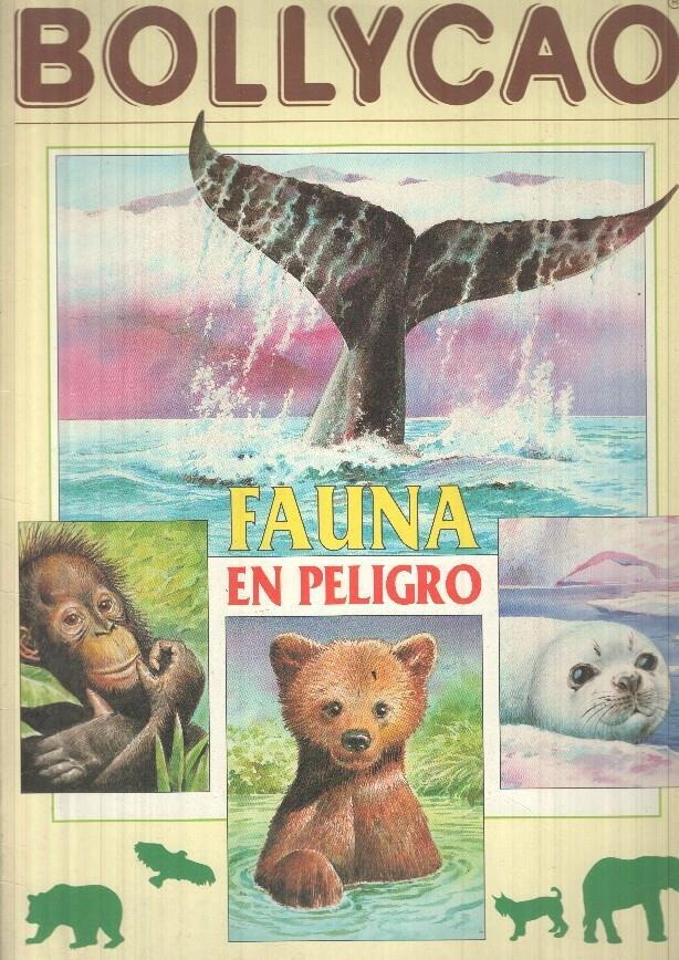 Album de Cromos: Fauna en peligro - Bollicao, solo tiene 11 cromos