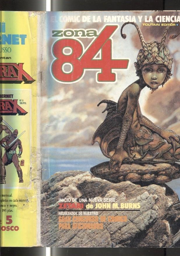 Zona 84 numero 53: Hijos del fuego de Richard Corben (numerado 1 en interior)
