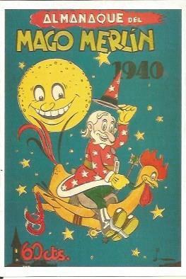 Ficha tebeo 5640: Almanaque de Mago Merlin 1940