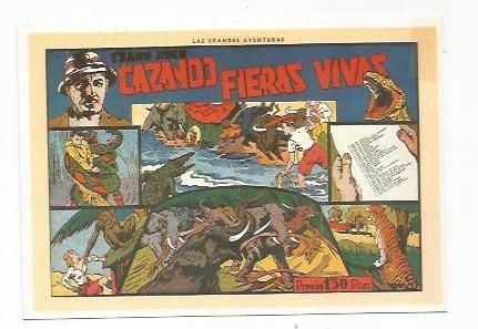 Ficha tebeo 6098: Cazando fieras vivas