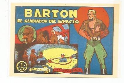 Ficha tebeo 6102: Barton, el gladiador del espacio