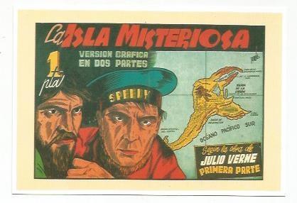 Ficha tebeo 6108: La isla misteriosa