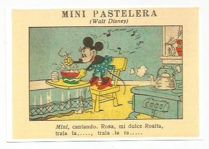 Ficha tebeo 6109: Mickey. Mini Pastelera