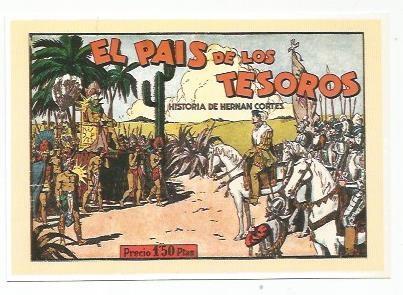 Ficha tebeo 6091: Hernan Cortes. El pais de los tesoros