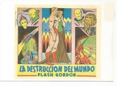 Ficha tebeo 6078: Flash Gordon. La destruccion del mundo
