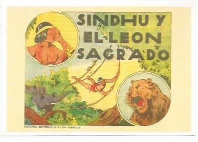 Ficha tebeo 6080: Sindhu y el leon sagrado
