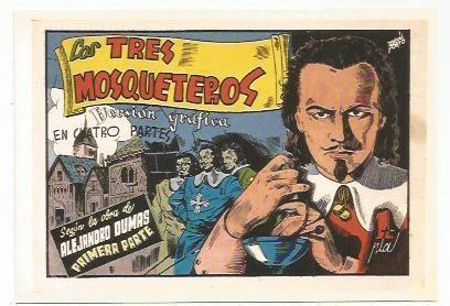 Ficha tebeo 6112: Los tres mosqueteros, por Alejandro Dumas