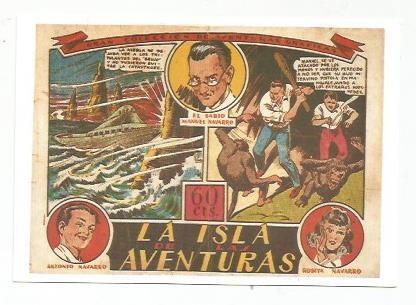 Ficha tebeo 6081: La isla de las aventuras