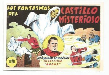 Ficha tebeo 6089:  Juan Centella. Los fantasmas del castillo misterioso