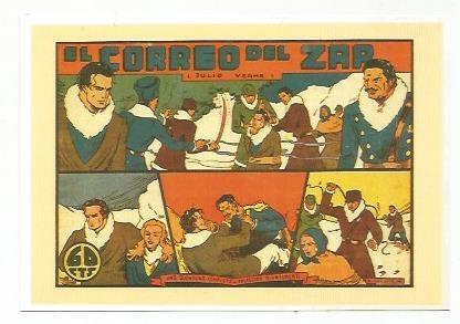 Ficha tebeo 6090: Julio Verne. El correo del Zar