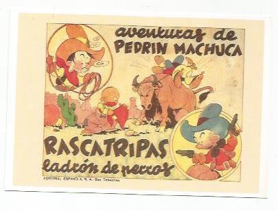 Ficha tebeo 6082: Aventuras de Pedrin Machuca