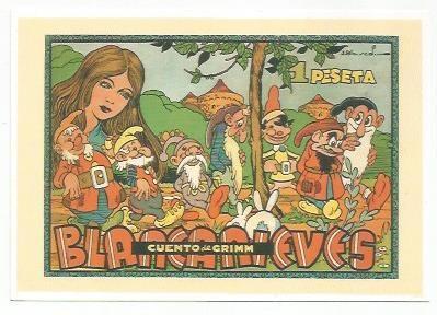 Ficha tebeo 6113: Blancanieves, cuento de Grimm