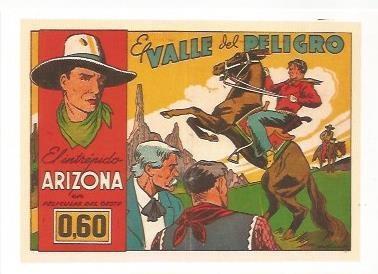 Ficha tebeo 6114: El intrepido Arizona. El valle del peligro