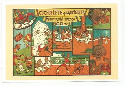 Ficha tebeo 6141: Cuchuflete y Barriguita. Año 1943