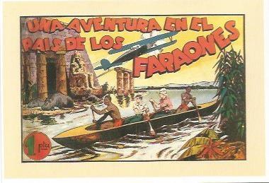 Ficha tebeo 6145: Una aventura en el pais de los faraones