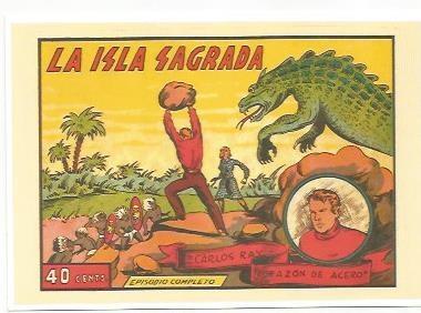 Ficha tebeo 6152: Carlos Ray. La isla sagrada