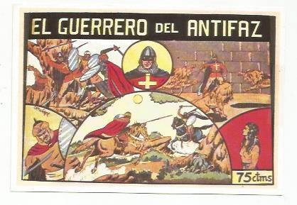Ficha tebeo 6117: El guerrero del antifaz