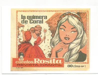 Ficha tebeo 6126: Cuentos Rosita. La quimera de coral