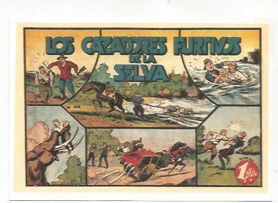 Ficha tebeo 6131: Jorge y Fernando. Los cazadores furtivos de la selva