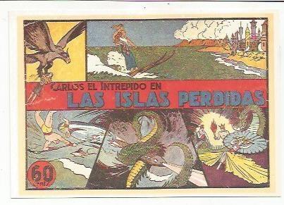Ficha tebeo 6133: Carlos el intrepido en las islas perdidas